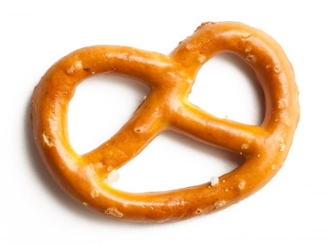 pretzel dip position